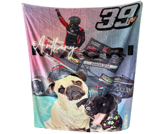 Pug & Snugs Blanket