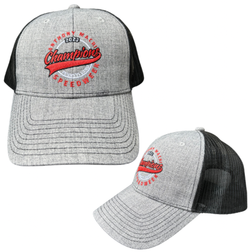 Gray Speedweek Champ Hat